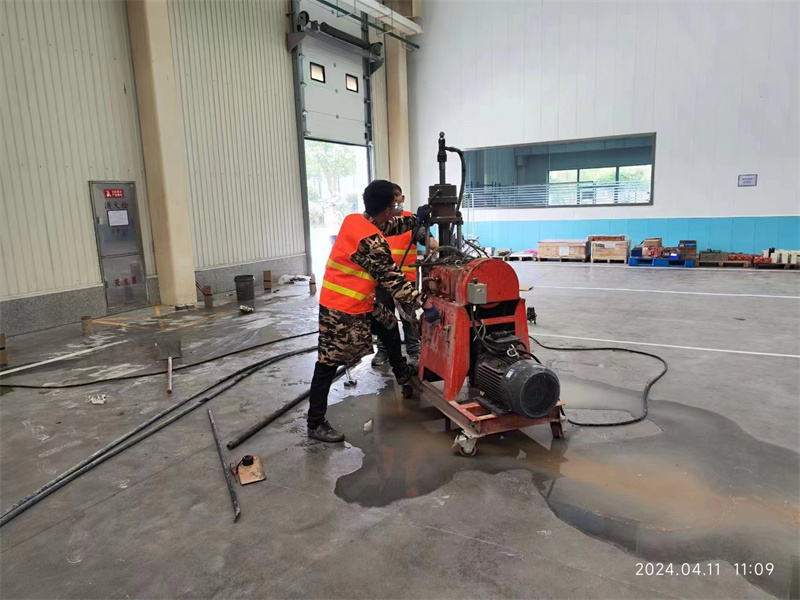 宁化厂房地面下沉塌陷注浆加固施工